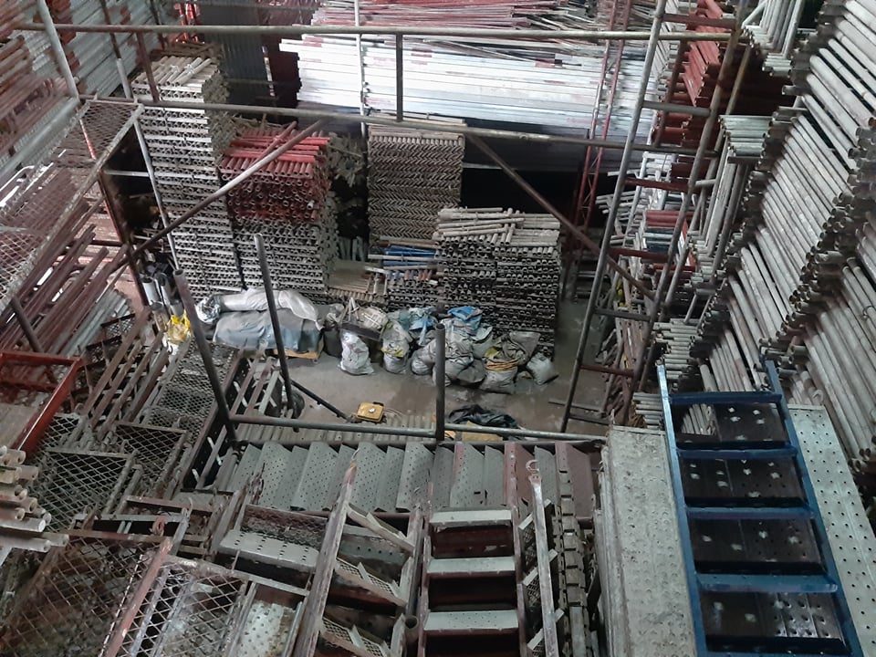 Formworks and scaffolding store, Dencons Makati warehouse